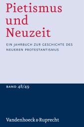 E-book, Pietismus und Neuzeit Band 48/49 - 2022/2023 : Ein Jahrbuch zur Geschichte des neueren Protestantismus, Vandenhoeck & Ruprecht