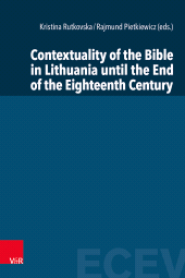 E-book, Contextuality of the Bible in Lithuania until the End of the Eighteenth Century, Vandenhoeck & Ruprecht