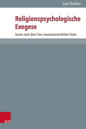 E-book, Religionspsychologische Exegese : Suche nach dem Sinn neutestamentlicher Texte, Vandenhoeck & Ruprecht