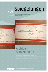 E-book, Archive in Slowenien (I) : Spiegelungen. Zeitschrift für deutsche Kultur und Geschichte Südosteuropas, Verlag Friedrich Pustet