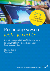 E-book, Rechnungswesen : Leicht gemacht : Buchführung und Bilanz für Studierende an Universitäten, Hochschulen und Berufsakademien, Verlag Wissenschaft & Praxis