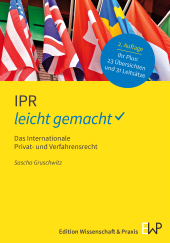 E-book, IPR : Leicht gemacht : Das Internationale Privat- und Verfahrensrecht, Verlag Wissenschaft & Praxis