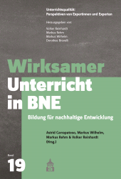 E-book, Wirksamer Unterricht in BNE : Bildung für nachhaltige Entwicklung, wbv Publication