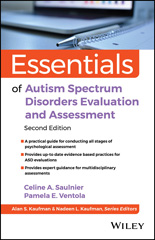 eBook, Essentials of Autism Spectrum Disorders Evaluation and Assessment, Wiley