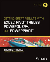 E-book, Getting Great Results with Excel Pivot Tables, PowerQuery and PowerPivot, Wiley