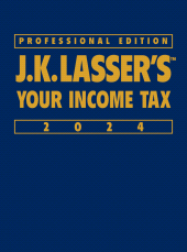 eBook, J.K. Lasser's Your Income Tax 2024, Professional Edition, Wiley
