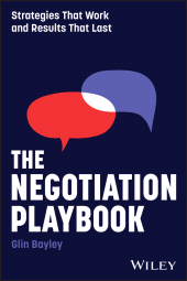 E-book, The Negotiation Playbook : Strategies That Work and Results That Last, John Wiley & Sons