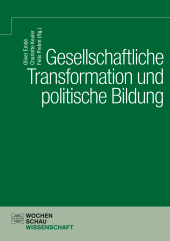 E-book, Gesellschaftliche Transformation und politische Bildung, Wochenschau Verlag