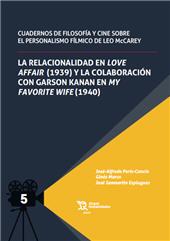 E-book, Cuadernos de filosofía y cine sobre el personalismo fílmico de Leo McCarey, Tirant lo Blanch