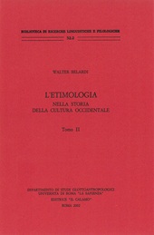 E-book, L'etimologia nella storia della cultura occidentale : Tomo II, Il Calamo