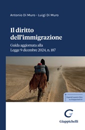eBook, Il diritto dell'immigrazione : guida aggiornata alla legge 9 dicembre 2024, n. 187, Giappichelli