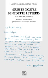 E-book, "Queste nostre benedette lettere" : carteggio (1928-1974), Interlinea
