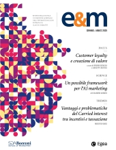 Fascicolo, Economia & management : 1, 2025, EGEA