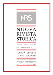 Issue, Nuova rivista storica : CIX, 1, 2025, Tech Science Press