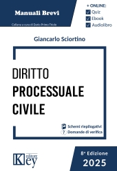 E-book, Diritto processuale civile, Key editore