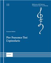 E-book, Pier Francesco Tosi : l'epistolario, LoGisma