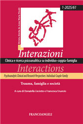 Articolo, Trauma, famiglia e società, Franco Angeli