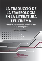 E-book, La traducció de la fraseologia en la literatura i el cinema : model d'anàlisi i nous horitzons per a la investigació, Tirant lo Blanch