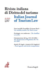 Article, L'intelligenza artificiale al "servizio" della sostenibilità e del turismo : benefici, rischi e strategie future, Franco Angeli
