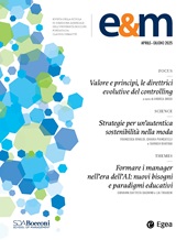 Fascicolo, Economia & management : 2, 2025, EGEA