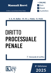 E-book, Diritto processuale penale, Key editore