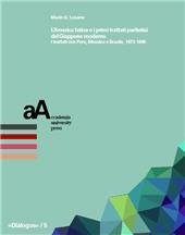 E-book, L'America latina e i primi trattati paritetici del Giappone moderno : i trattati con Perù, Messico e Brasile, 1873-1895, Accademia University Press