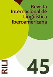Issue, Revista Internacional de Lingüística Iberoamericana : 45, 1, 2025, Iberoamericana Vervuert