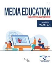 Heft, Media education : studi, ricerche, buone pratiche : 16, 1, 2025, Firenze University Press