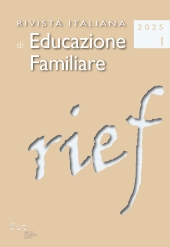 Fascicule, Rivista italiana di educazione familiare : 1, 2025, Firenze University Press