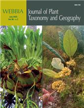 Fascicolo, WEBBIA : journal of plant taxonomy and geography : 80, 2, 2025, Firenze University Press
