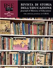 Heft, Rivista di storia dell'educazione = Journal of history of education : the official journal of CIRSE : XII, 1, 2025, Firenze University Press