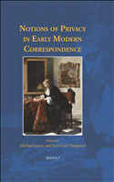 eBook, Notions of Privacy in Early Modern Correspondence, Brepols Publishers
