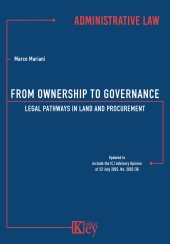 E-book, From ownership to governance : legal pathways in land and procurement : updated to include the ICJ Advisory Opinion of 23 July 2025, No. 2025/36, Key editore