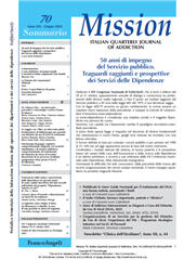Heft, Mission : Italian Quarterly Journal of Addiction : XIX, 70 2025, Franco Angeli