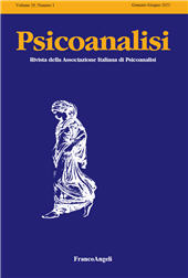 Fascicule, Psicoanalisi : rivista dell'Associazione Italiana di Psicoanalisi : 29, 1, 2025, Franco Angeli