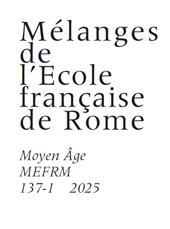 Artículo, Il problema della giustizia criminale nel Regno Italico, 643-1250, École française de Rome
