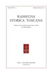 Fascicule, Rassegna storica toscana : LXXI, 1, 2025, L.S. Olschki