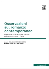 E-book, Osservazioni sul romanzo contemporaneo : materiali e strumenti per lo studio del romanzo dopo il 2000, TAB edizioni