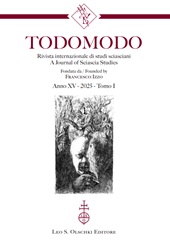 Issue, Todomodo : rivista internazionale di studi sciasciani : XIV, 2024, L.S. Olschki