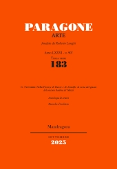 Issue, Paragone : rivista mensile di arte figurativa e letteratura. Arte : LXXVI, 183, 2025, Mandragora