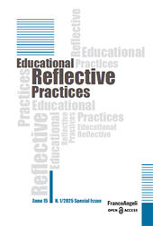 Heft, Educational reflective practices : 1, 2025 special issue, Franco Angeli