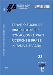 E-book, Servizio sociale e minori stranieri non accompagnati : ricerche e prassi in Italia e Spagna, Istituto per gli studi sui servizi sociali