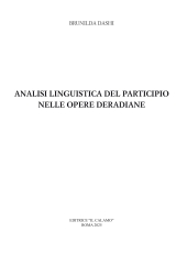 E-book, Analisi linguistica del participio nelle opere deradiane, Il Calamo