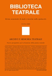 Article, Centralità dell'inventario negli archivi d'autore, Bulzoni