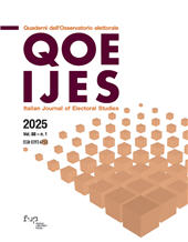 Fascículo, QOE : quaderni dell'osservatorio elettorale = IJES : italian journal of electoral studies : 88, 1, 2025, Firenze University Press