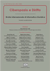 Articolo, La proposta di un nuovo diritto alla cybersecurity : alcune considerazioni fra aspetti antropologici e giuridici, Enrico Mucchi Editore