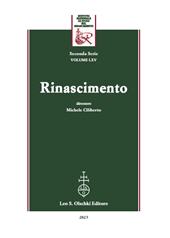 Article, Il copialettere di Francesco Guicciardini : nel cantiere della Storia d'Italia, L.S. Olschki