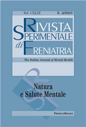 Article, Gli Interventi Assistiti con gli Animali e salute mentale : efficacia transdiagnostica nel ciclo di vita, Franco Angeli