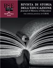 Issue, Rivista di storia dell'educazione = Journal of history of education : the official journal of CIRSE : XII, 2, 2025, Firenze University Press