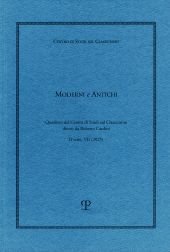 Issue, Moderni e antichi : quaderni del Centro di Studi sul Classicismo : II serie : VII, 2025, Polistampa